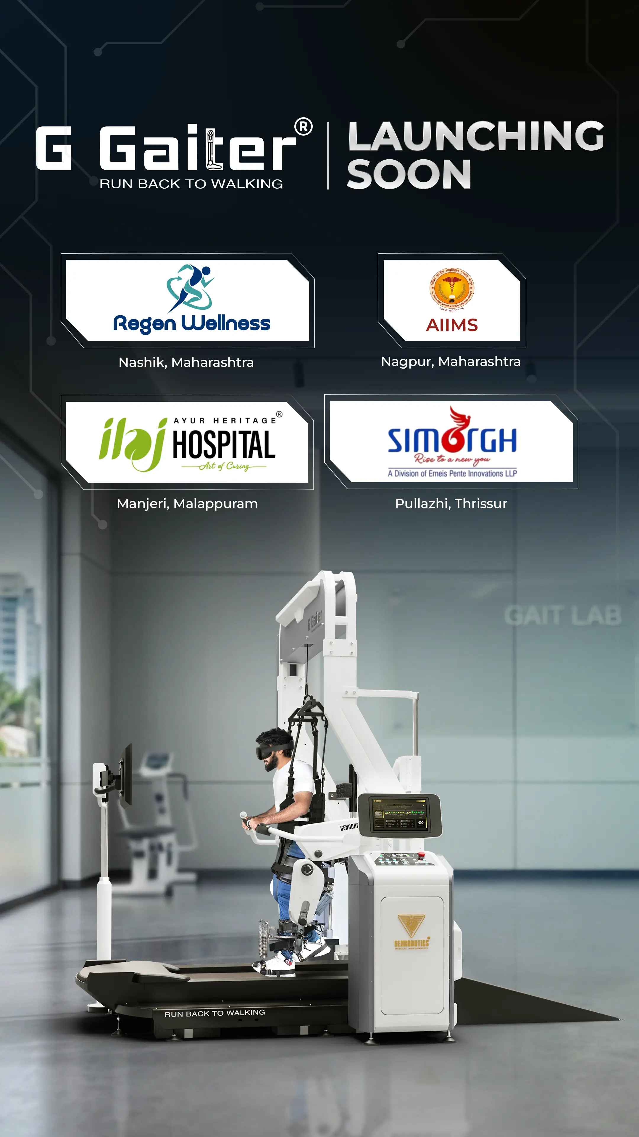 best robotic gait trainer g gaiter